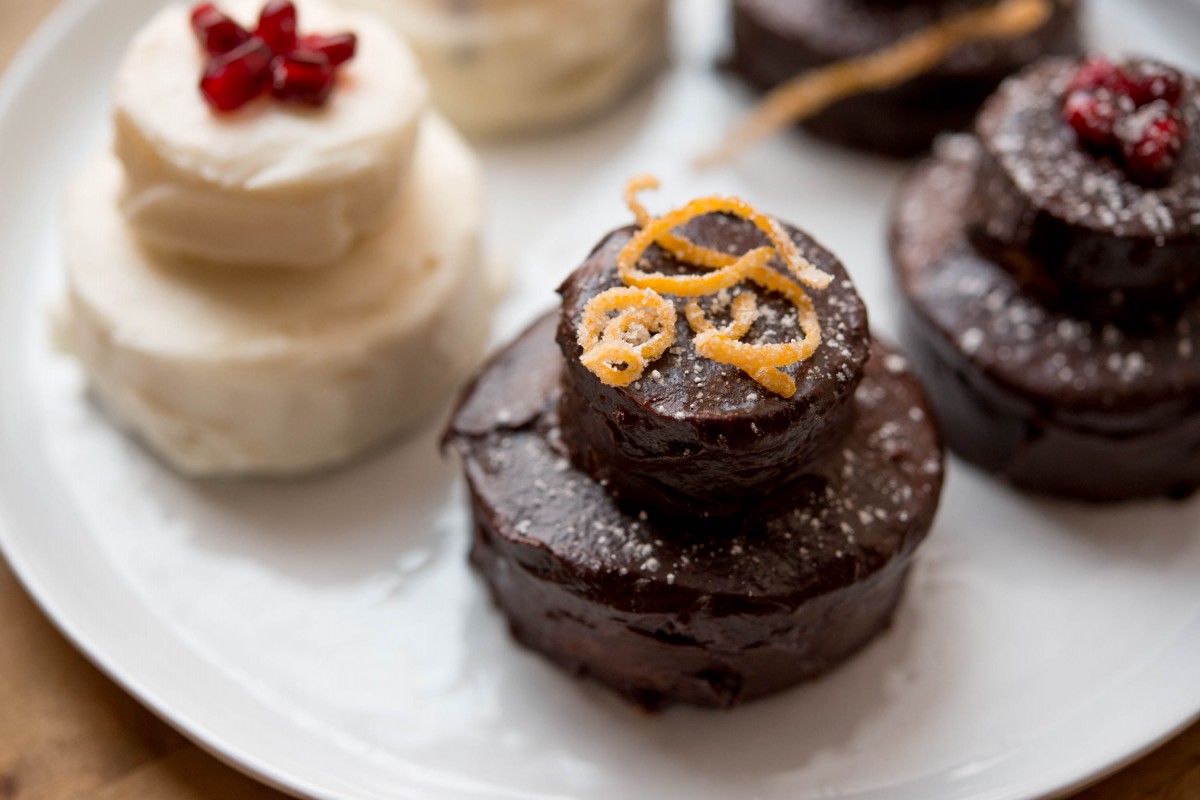 Ganache Filled Mini Cakes | Garlic, My Soul