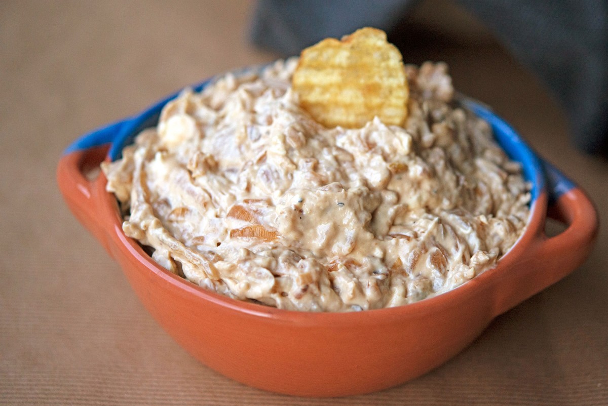 Caramelized Onion Dip | Garlic, My Soul