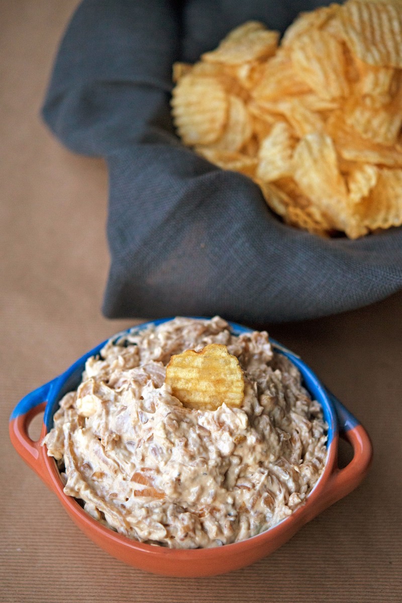 Caramelized Onion Dip | Garlic, My Soul