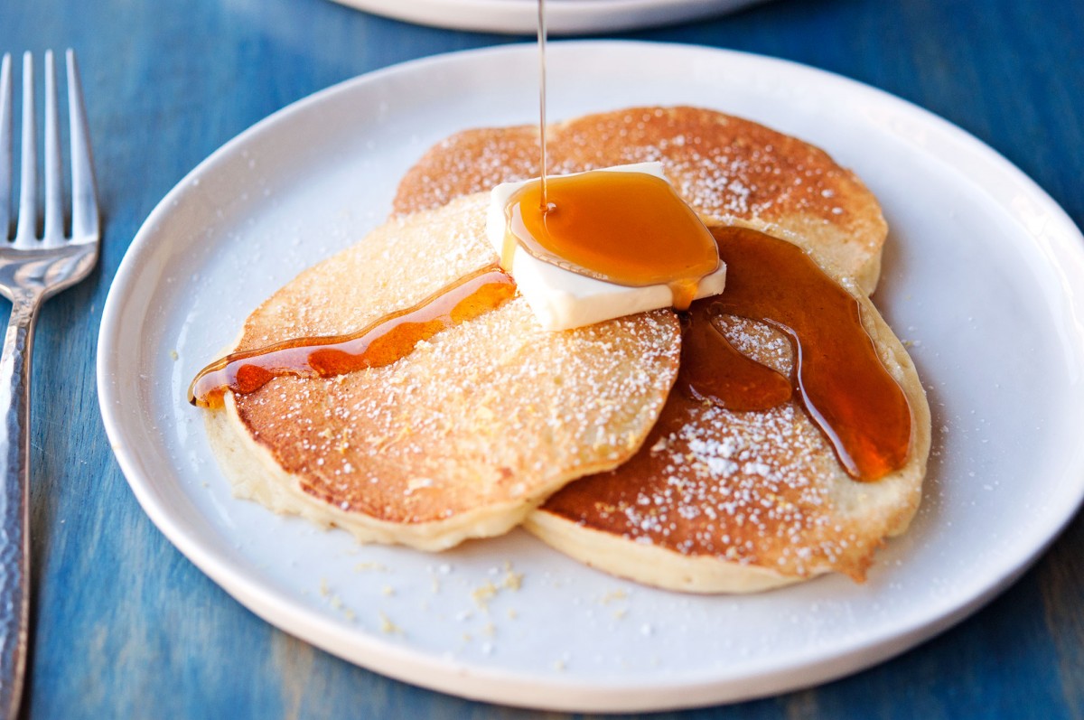 Lemon Ricotta Pancakes | Garlic, My Soul