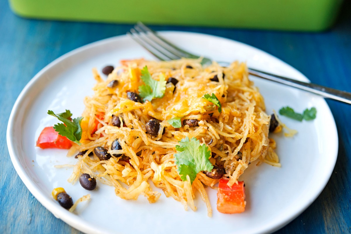 Southwestern Spaghetti Squash | Garlic, My Soul