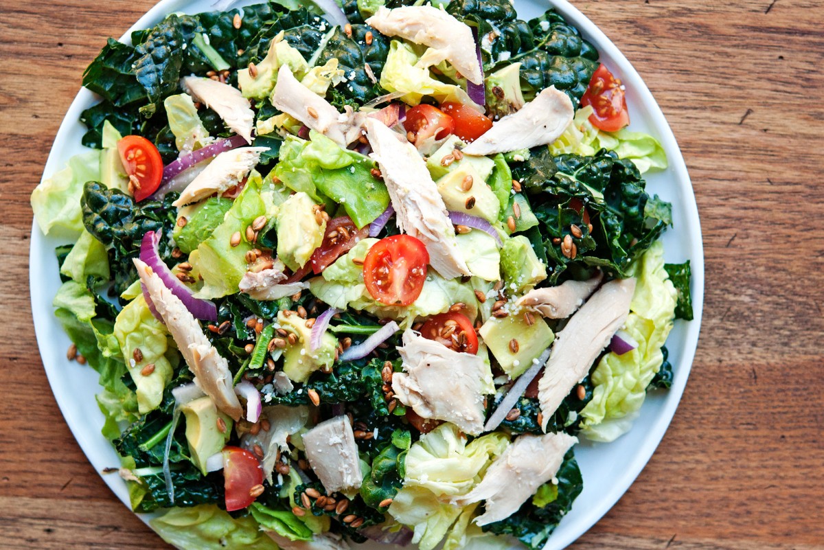 Kale Caesar Salad | Garlic, My Soul