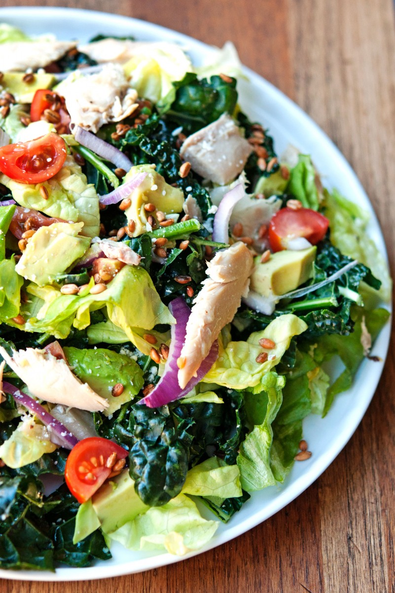 Kale Caesar Salad | Garlic, My Soul