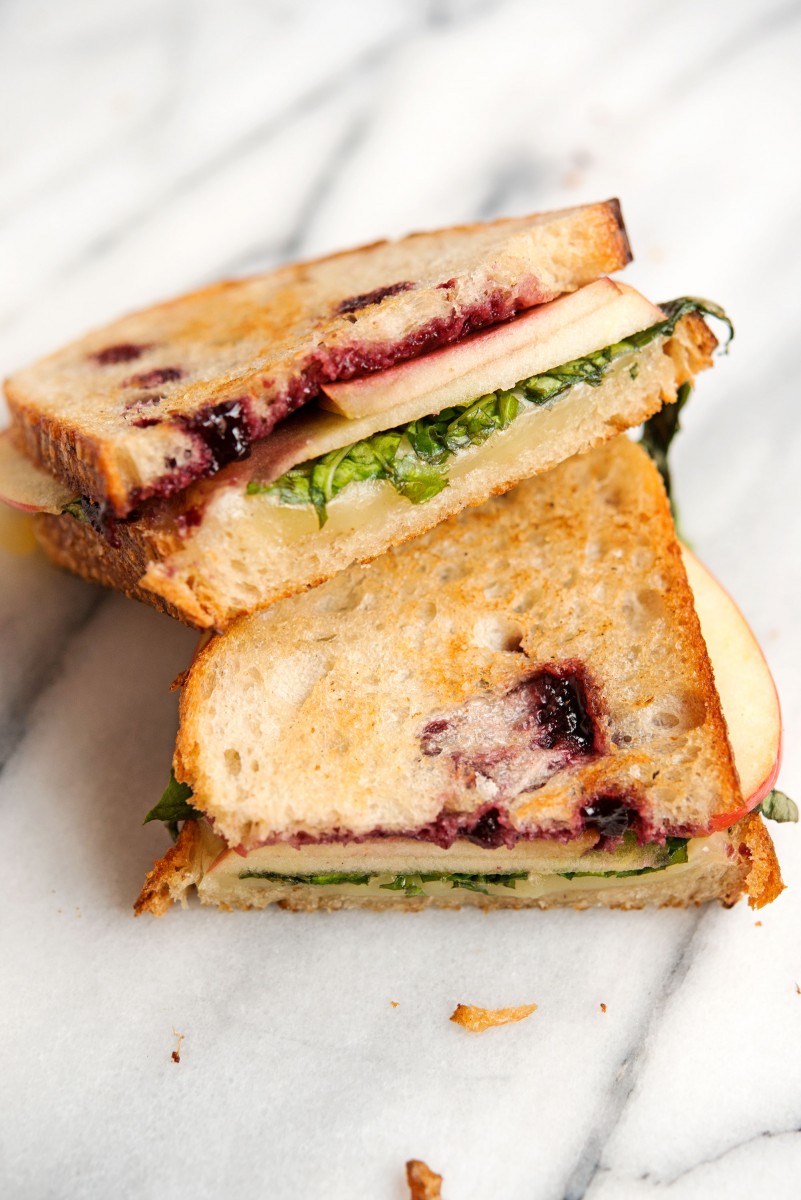 Fontina & Jam Grilled Cheese | Garlic, My Soul