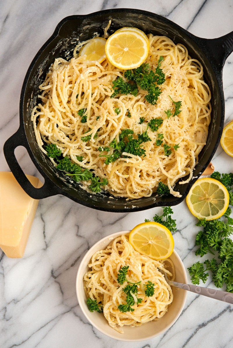 Baked Lemon Pasta | Garlic, My Soul