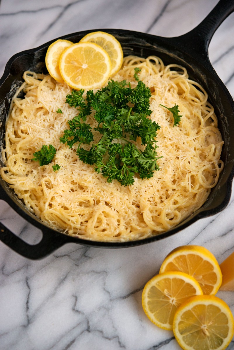 Baked Lemon Pasta | Garlic, My Soul