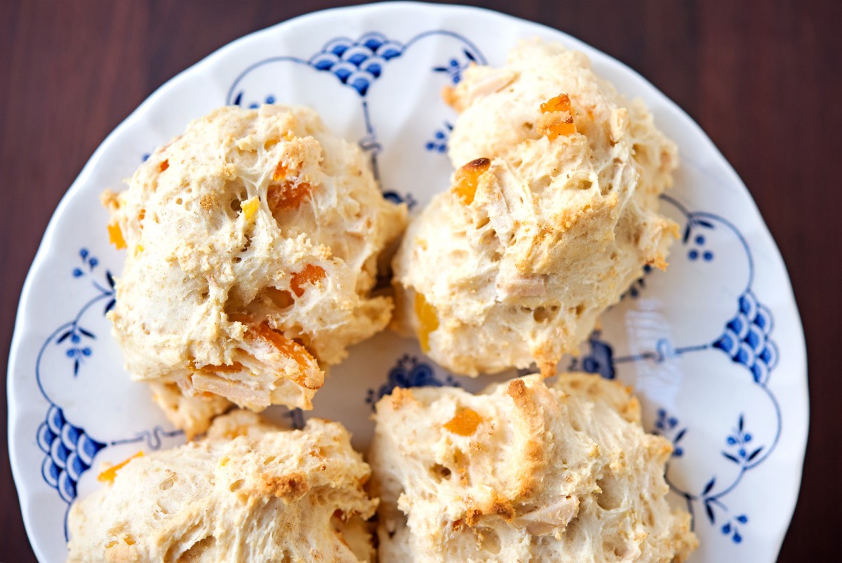 Apricot Almond Ginger Scones | Garlic, My Soul