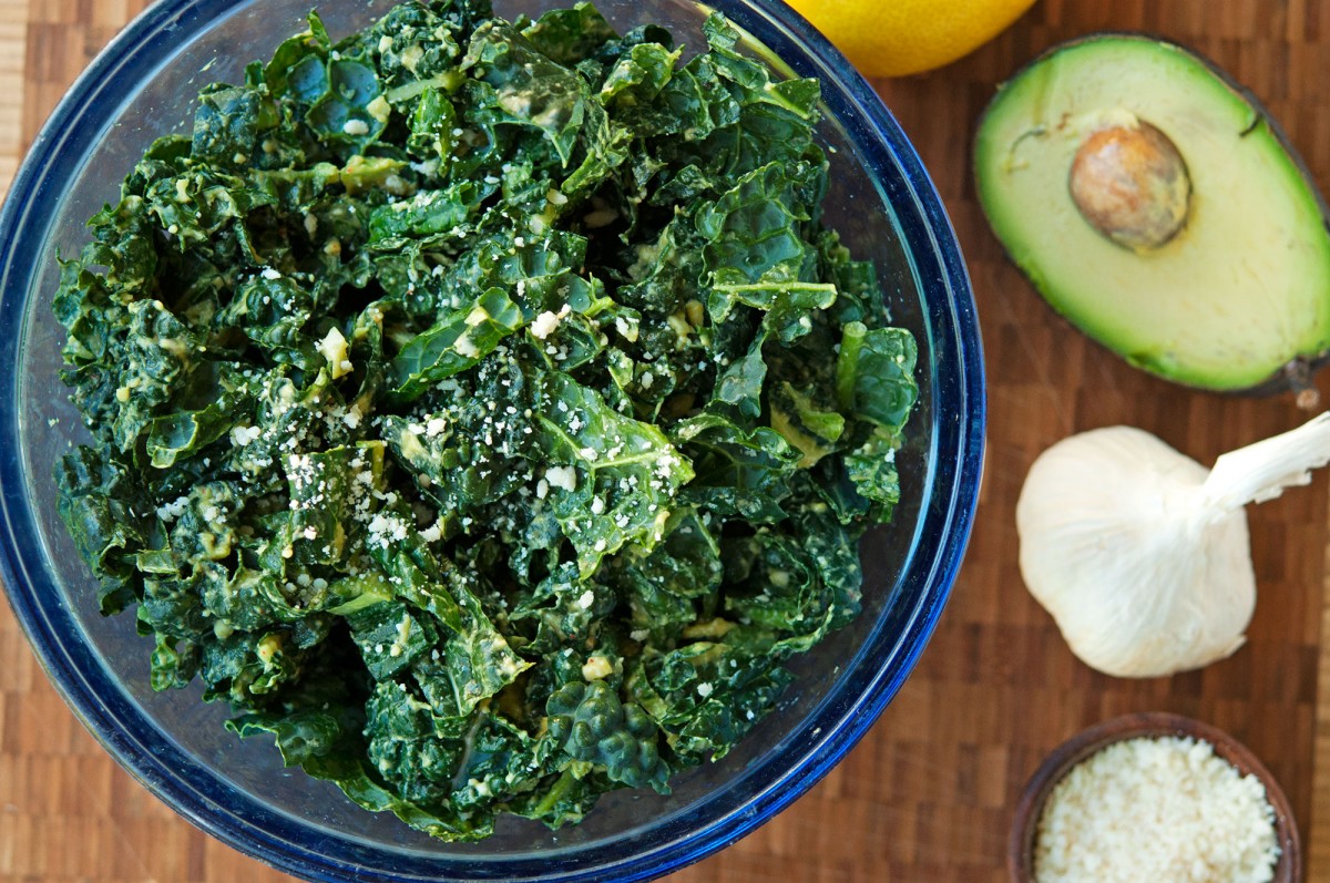 Ana's Kale Salad | Garlic, My Soul