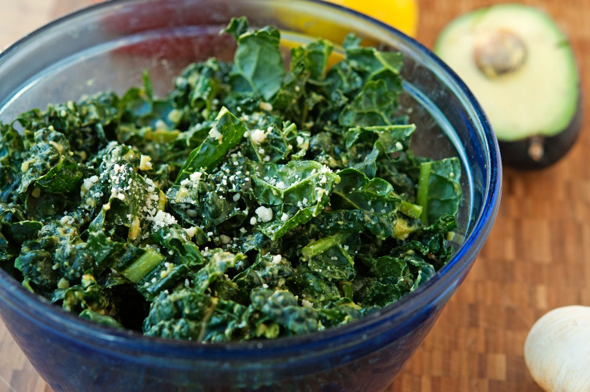 Ana's Kale Salad | Garlic, My Soul