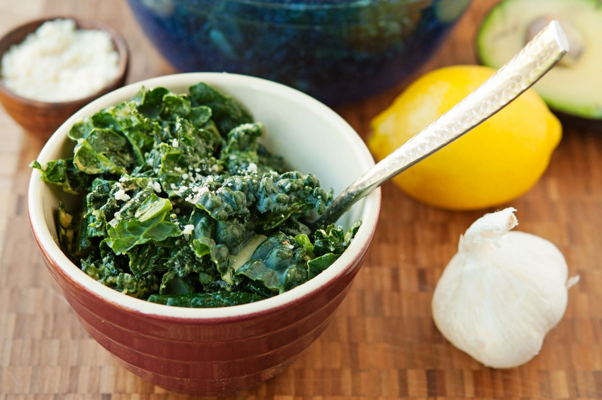 Ana's Kale Salad | Garlic, My Soul