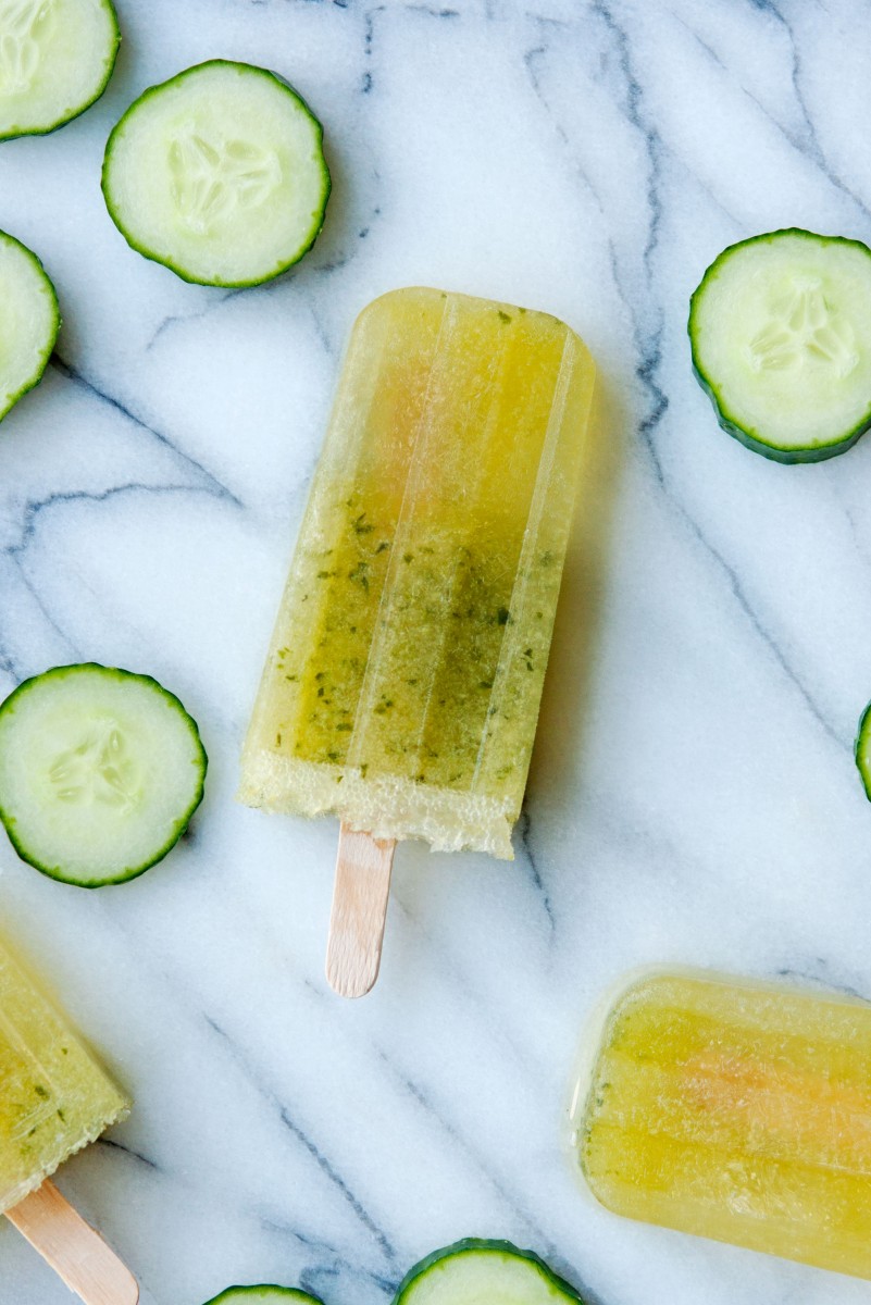 Cucumber Margarita Popsicles | Garlic, My Soul