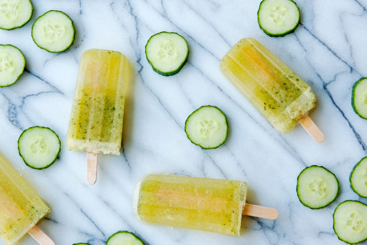 Cucumber Margarita Popsicles | Garlic, My Soul