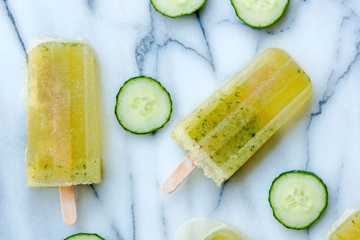 Cucumber Margarita Popsicles | Garlic, My Soul