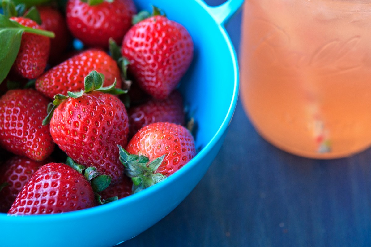 Strawberry Basil Lemonade | Garlic, My Soul