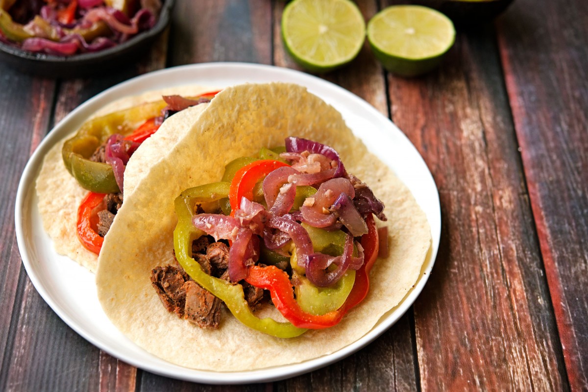 Steak Fajitas | Garlic, My Soul