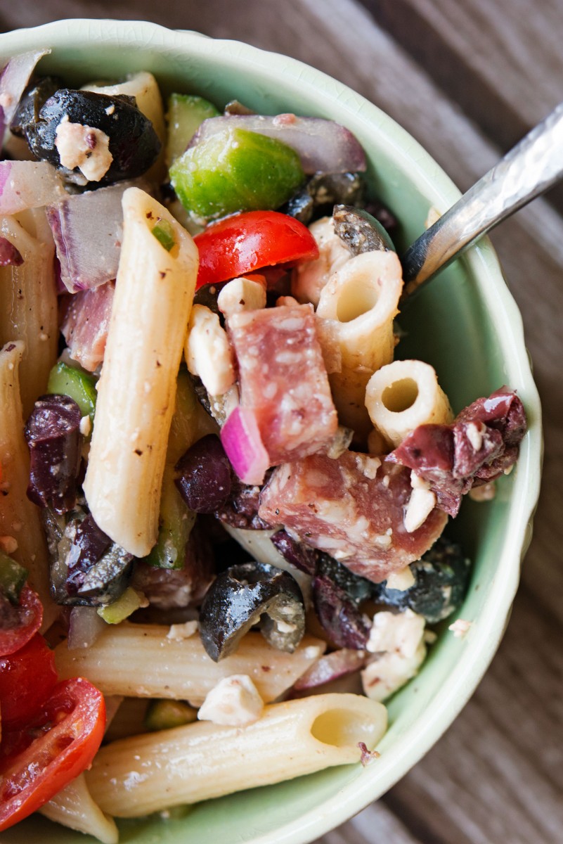 GF Mediterranean Pasta Salad