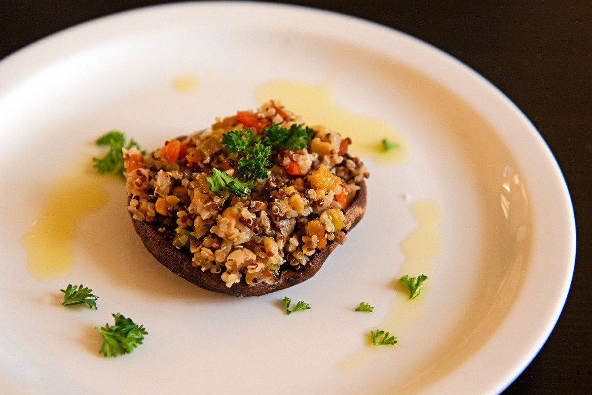 Portobello Stuffed Mushrooms | Garlic, My Soul