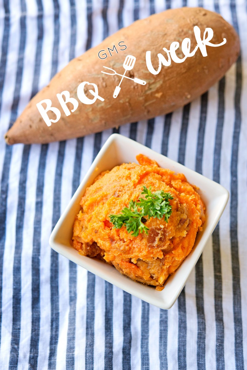 Paleo Sweet Potato Mash | Garlic, My Soul