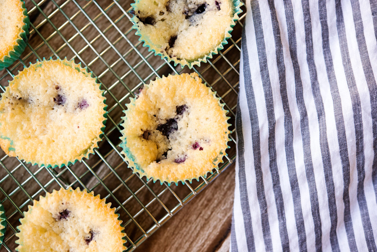 Blueberry Cobbler Muffins | Garlic, My Soul