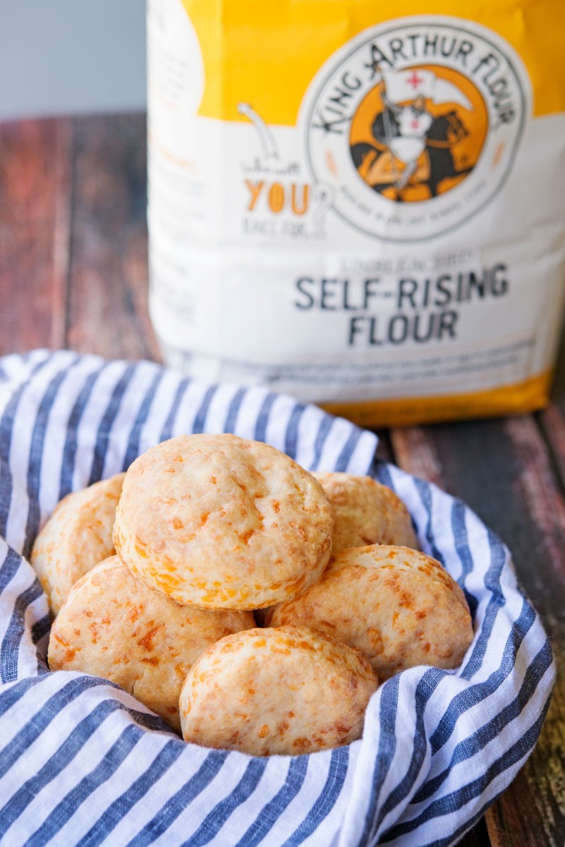 KAF Cheddar Biscuits | Garlic, My Soul