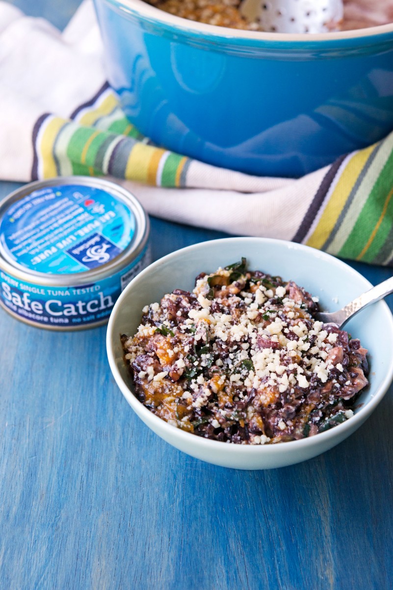 Tuna Black Rice Casserole | Garlic, My Soul