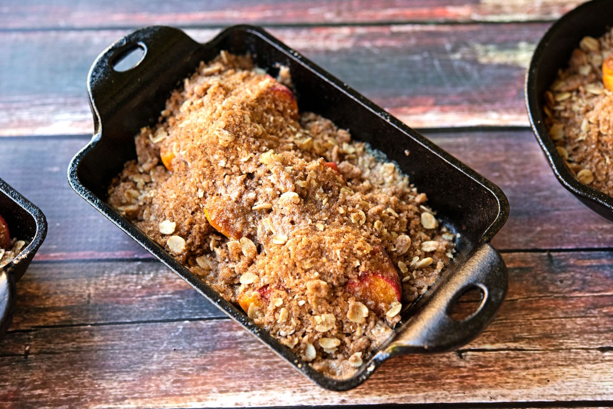 Tiny Peach Crisp | Garlic, My Soul