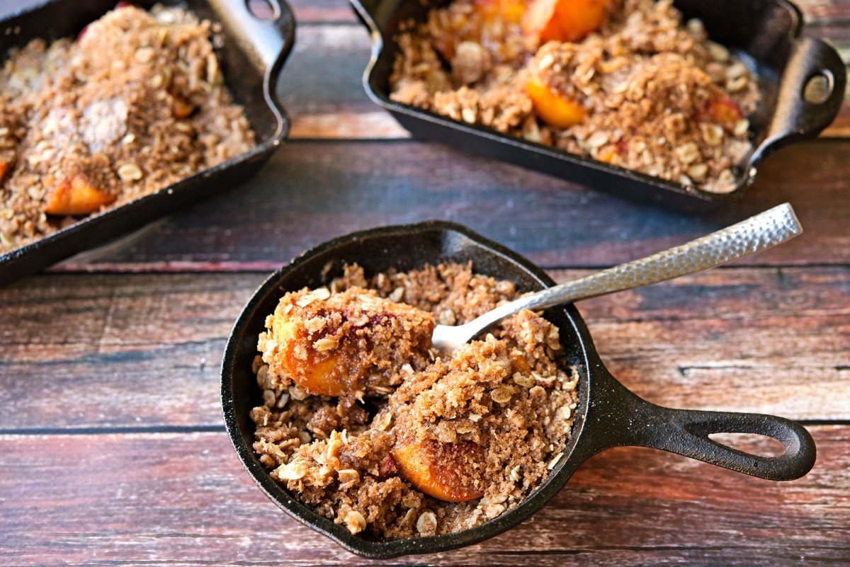 Tiny Peach Crisp | Garlic, My Soul