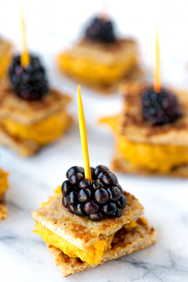 Pumpkin Blackberry Bites | Garlic, My Soul