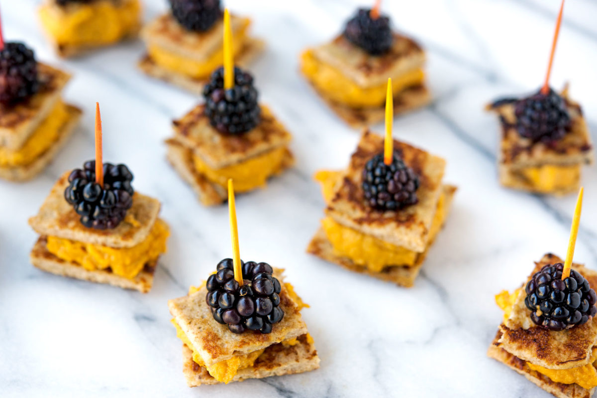 Pumpkin Blackberry Bites | Garlic, My Soul