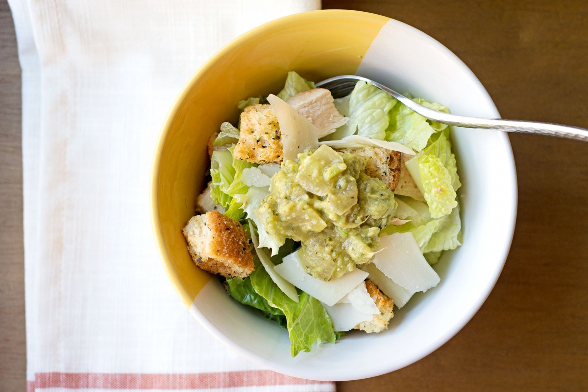Spicy Mexican Chicken Caesar Salad | Garlic My Soul
