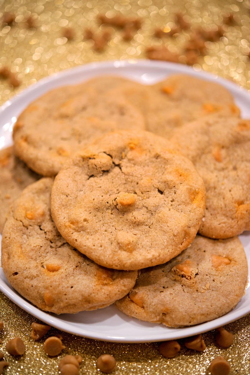 Chewy Butterscotch Cookies | Garlic, My Soul