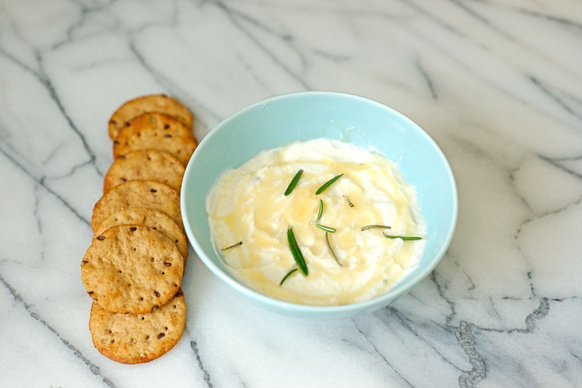 Rosemary Ricotta Dip | Garlic, My Soul