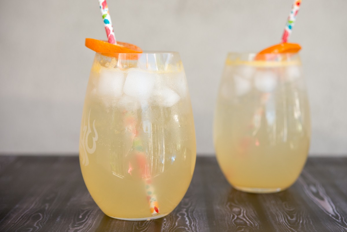 Orange Blossom Vodka Soda | Garlic, My Soul