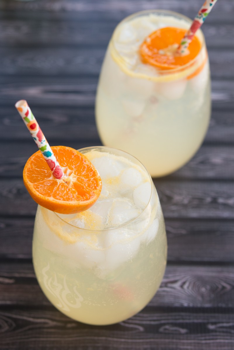 Orange Blossom Vodka Soda | Garlic, My Soul