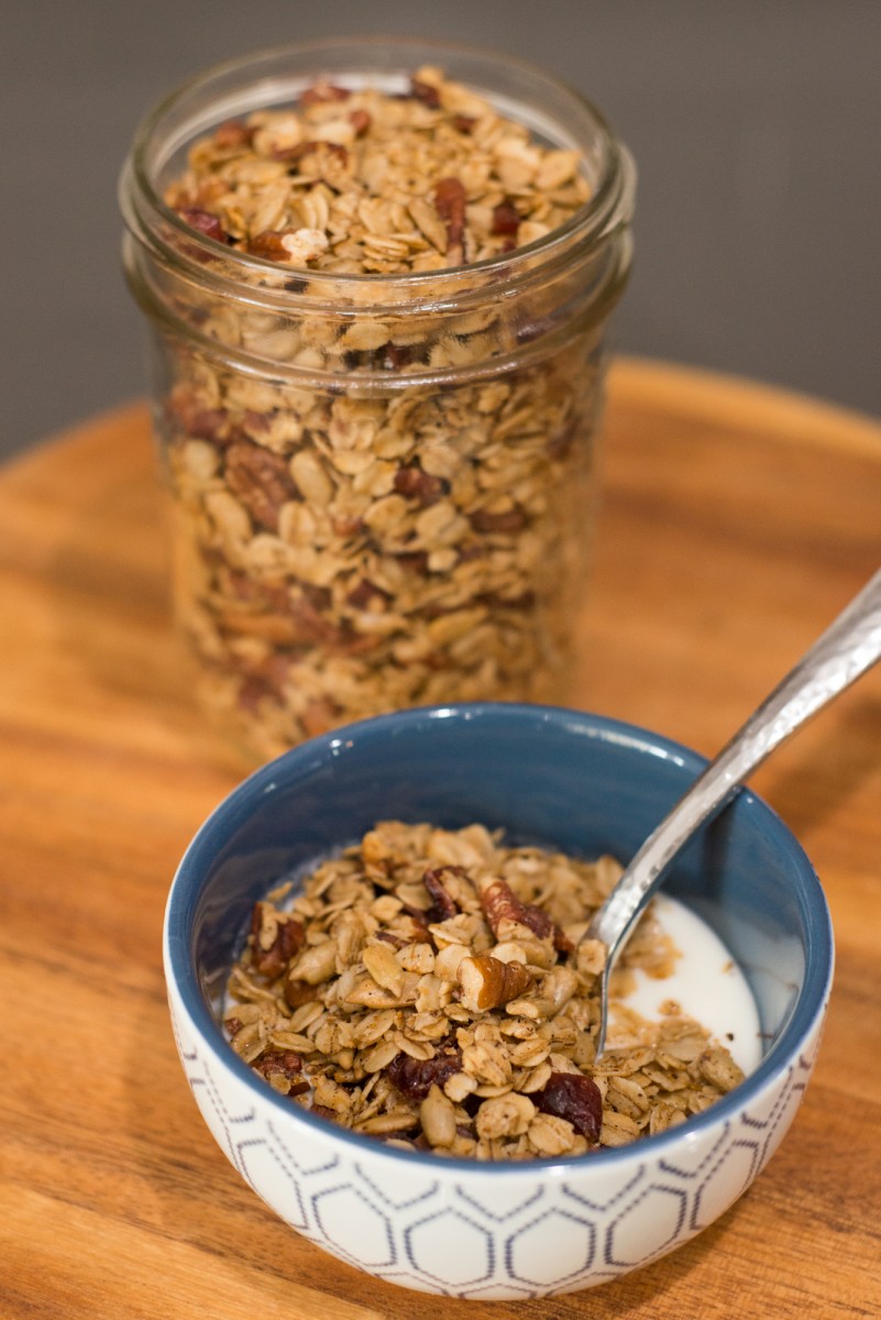 Pecan Cranberry Granola | Garlic, My Soul