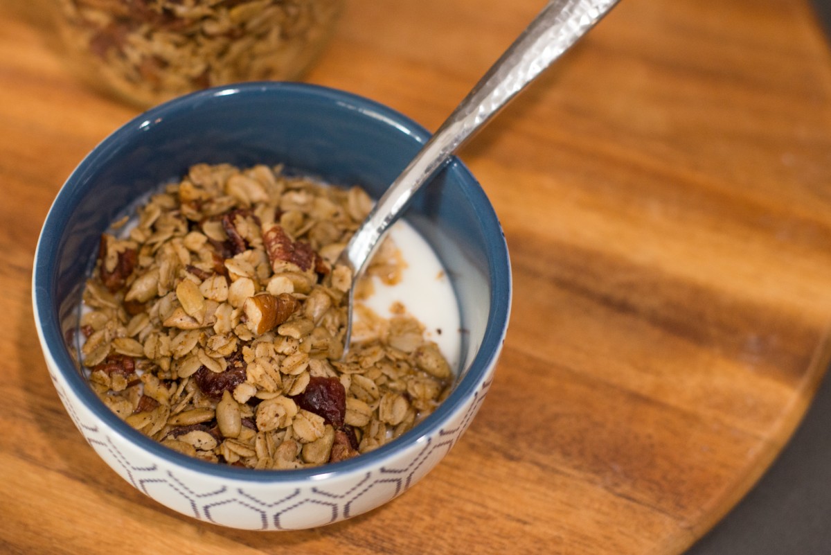 Pecan Cranberry Granola | Garlic, My Soul