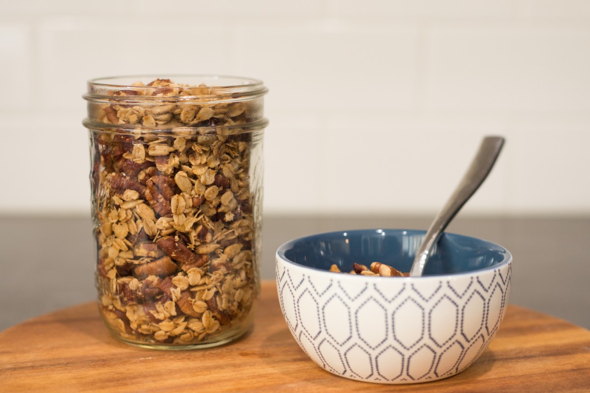 Pecan Cranberry Granola | Garlic, My Soul