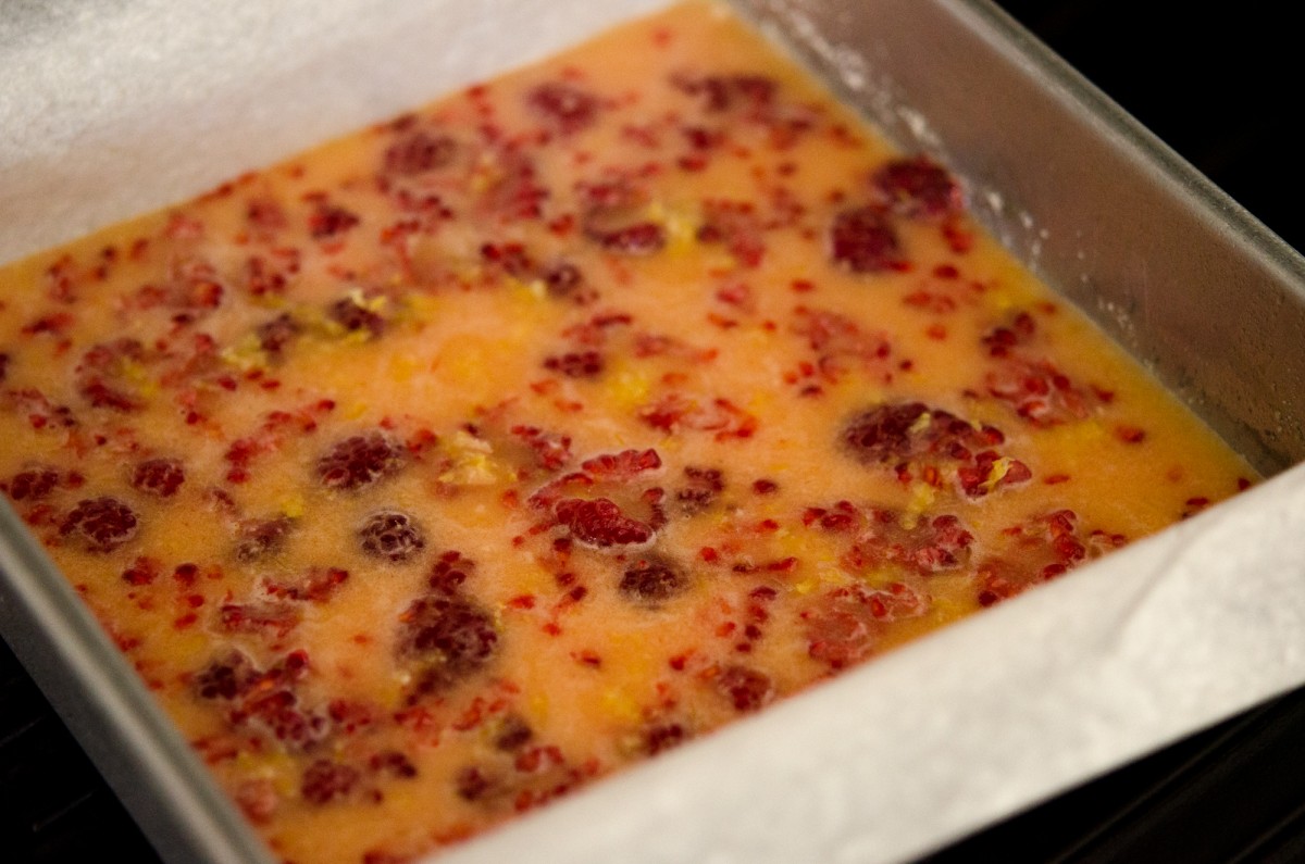 Lemon Raspberry Bars | Garlic, My Soul