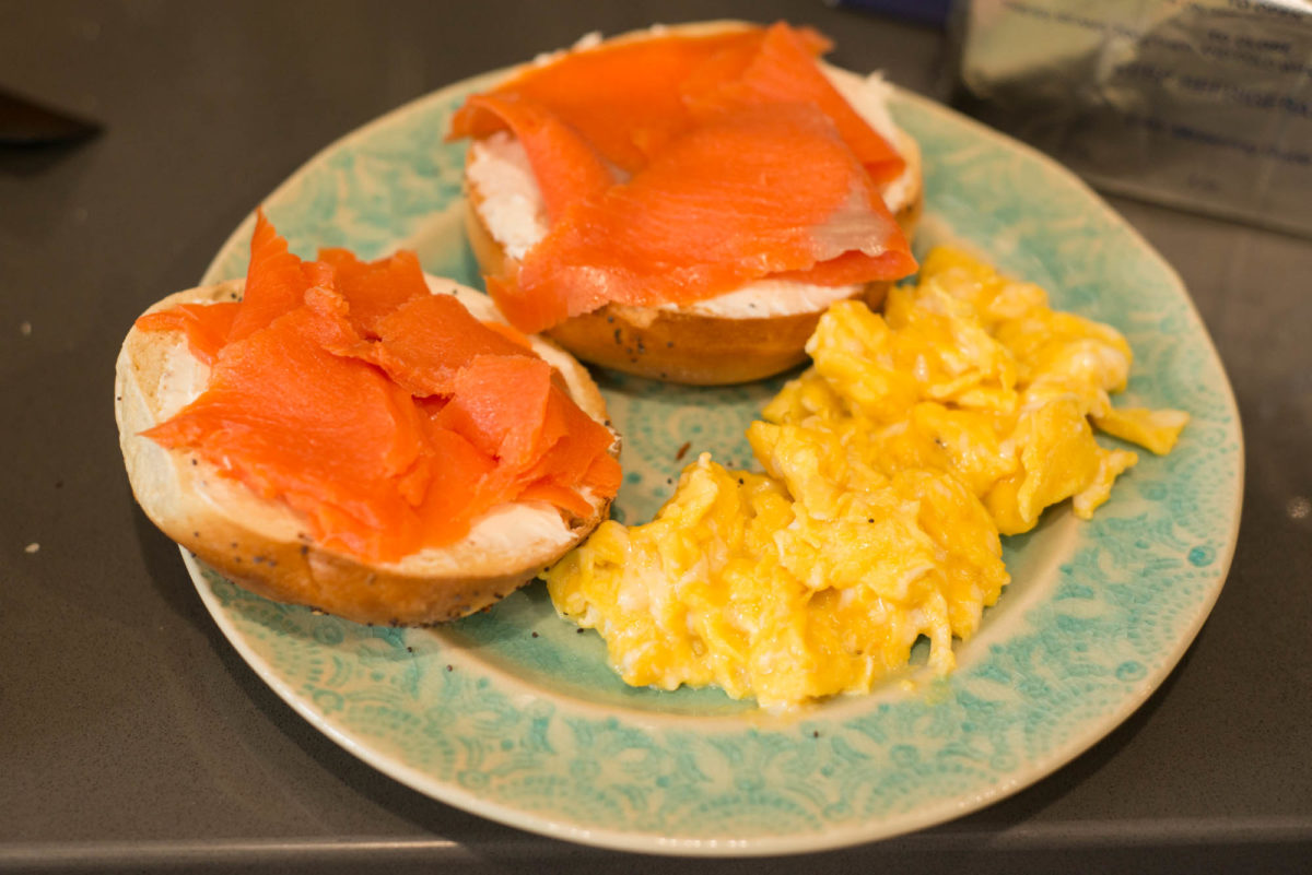 Smoked Salmon Bagels | Garlic, My Soul