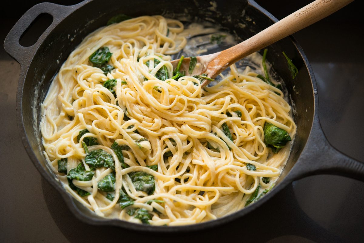 Mascarpone Lemon Hazelnut Pasta | Garlic, My Soul