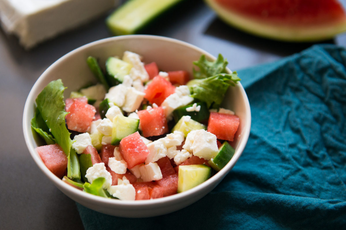 Watermelon Feta Salad | Garlic, My Soul