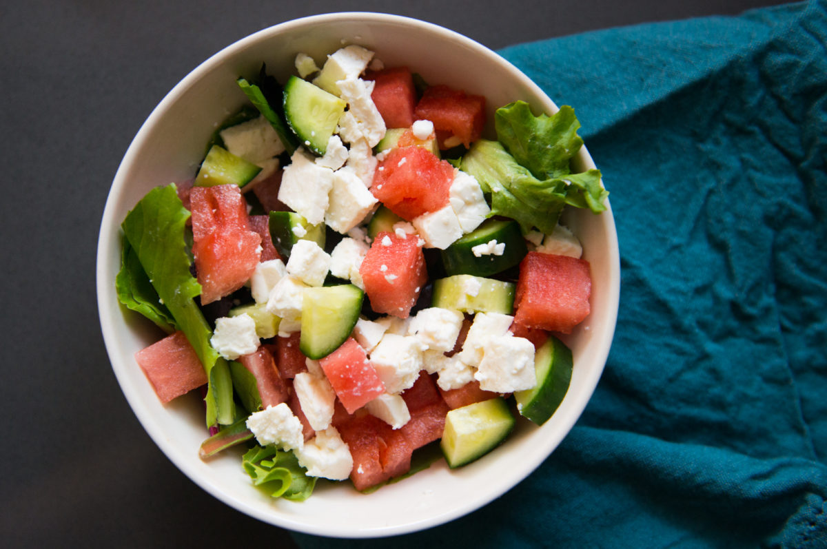 Watermelon Feta Salad | Garlic, My Soul