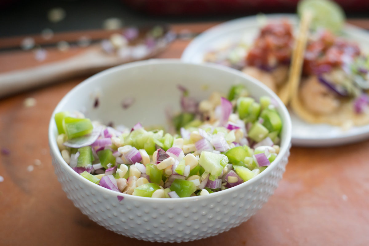 Shrimp Tacos with Roasted Corn-14