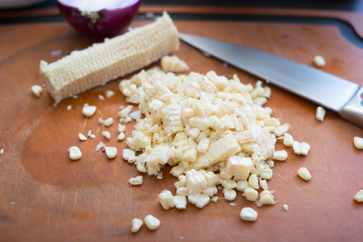 Shrimp Tacos with Roasted Corn-7