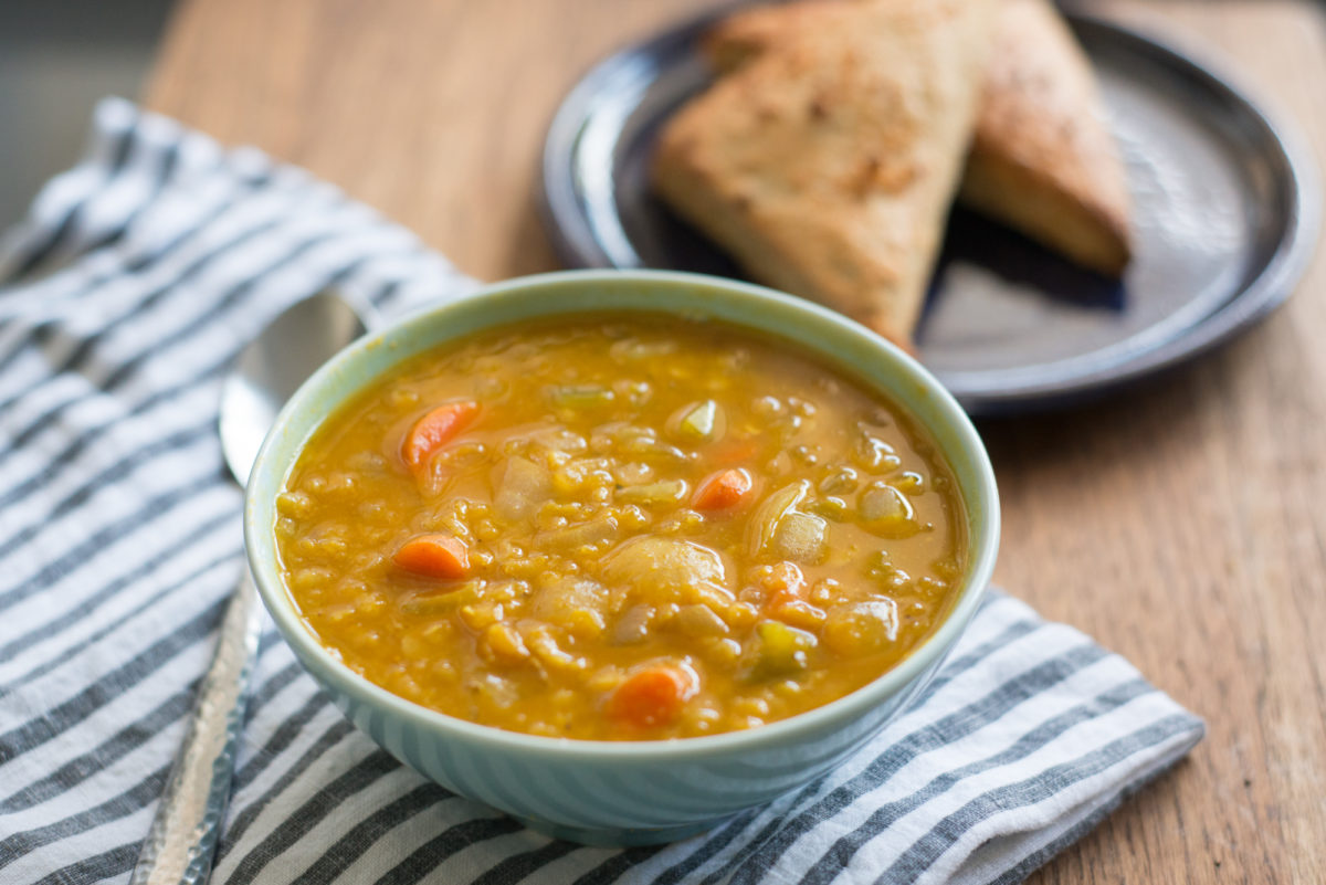 Pumpkin Lentil Soup | Garlic, My Soul