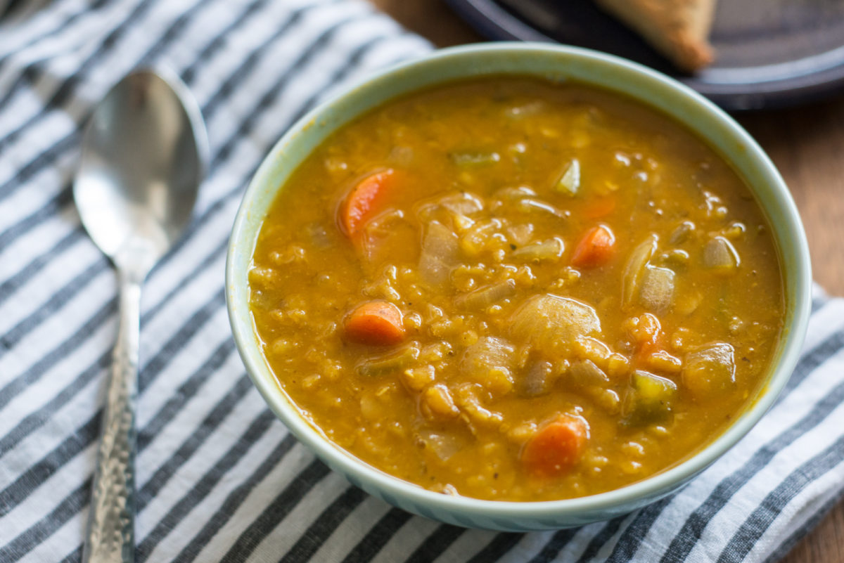 Pumpkin Lentil Soup | Garlic, My Soul