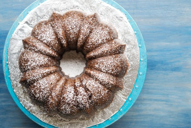 Garlic My Soul • Chocolate Sour Cream Bundt Cake 