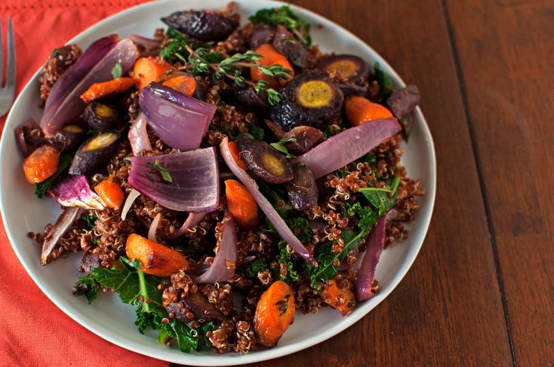 Garlic My Soul • New Classics Roasted Carrot & Quinoa Salad