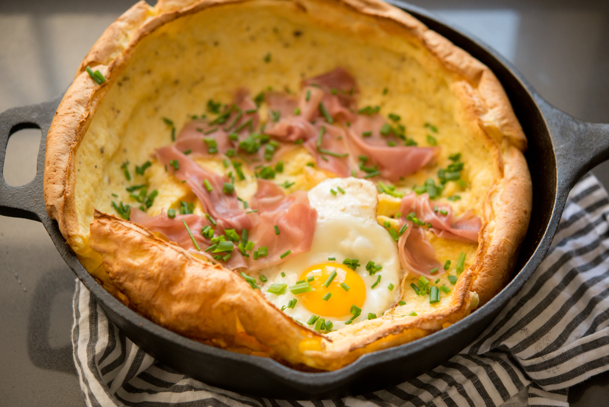 Garlic My Soul • Savory Dutch Baby