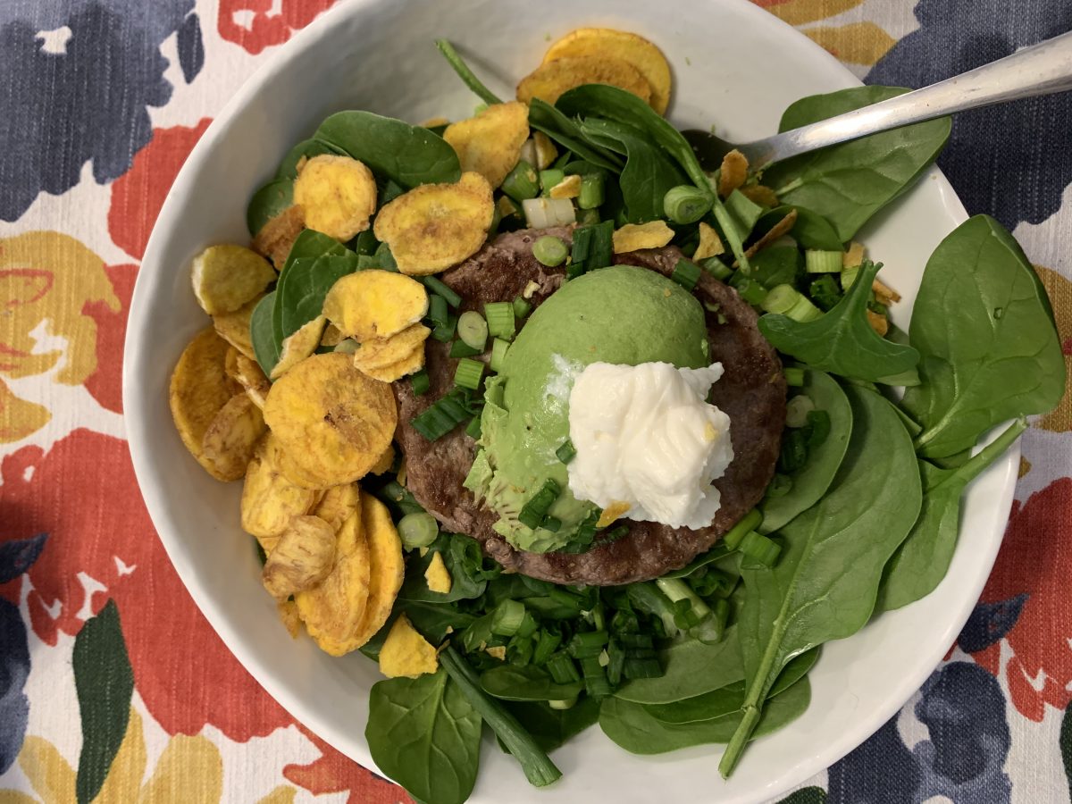 Whole 30 Burger Salad